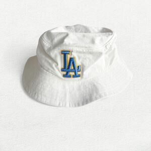 LA x UCLA Night White Bucket Hat Dodgers Los Angeles